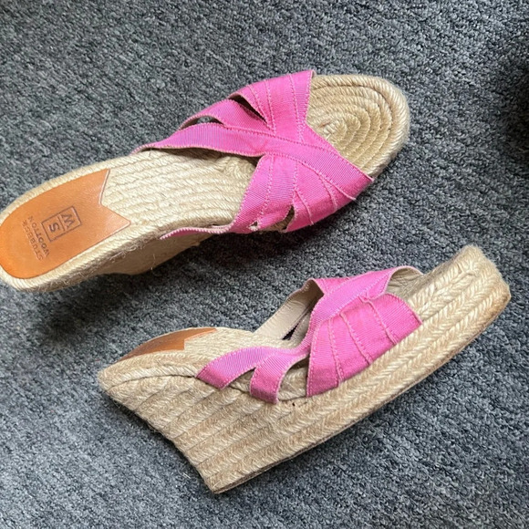 Stubbs and Wootton Pink Espadrilles - Picture 2 of 9